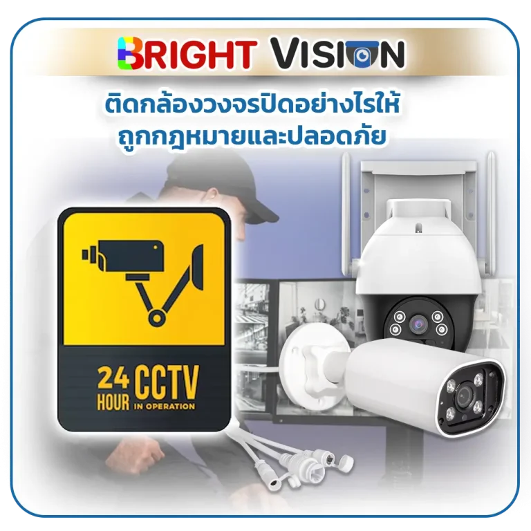ติดกล้องวงจรปิดอย่างไรให้ถูกกฎหมายและปลอดภัย